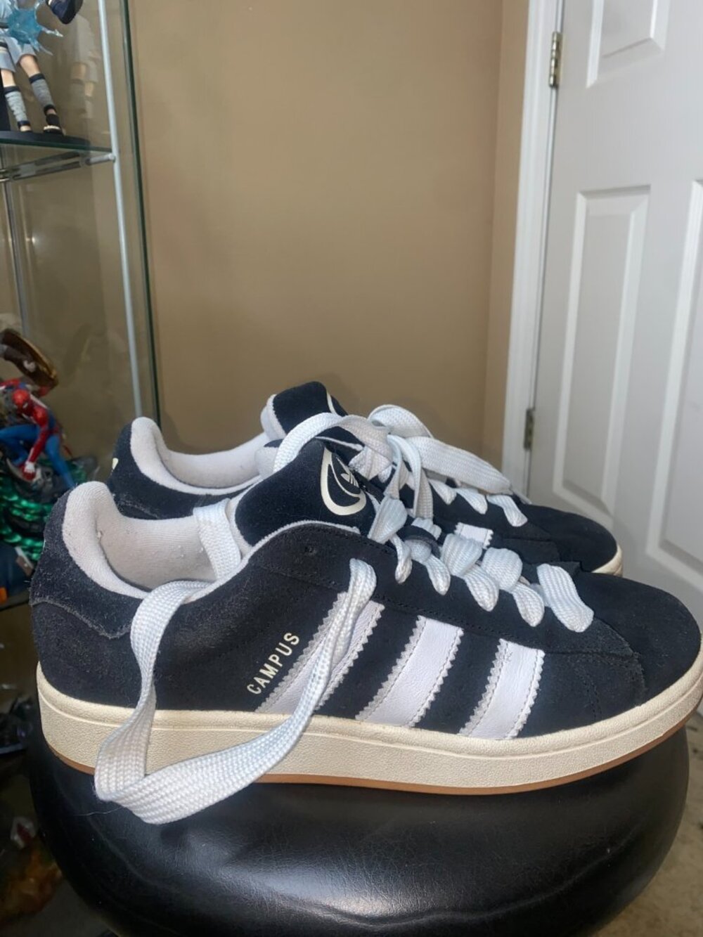 Size 8.5 - adidas Campus 00s Core Black Gum